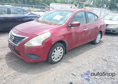 2017 Nissan Versa 1.6 Sv z USA, uszkodzony, nr VIN 3N1CN7AP8HK472179